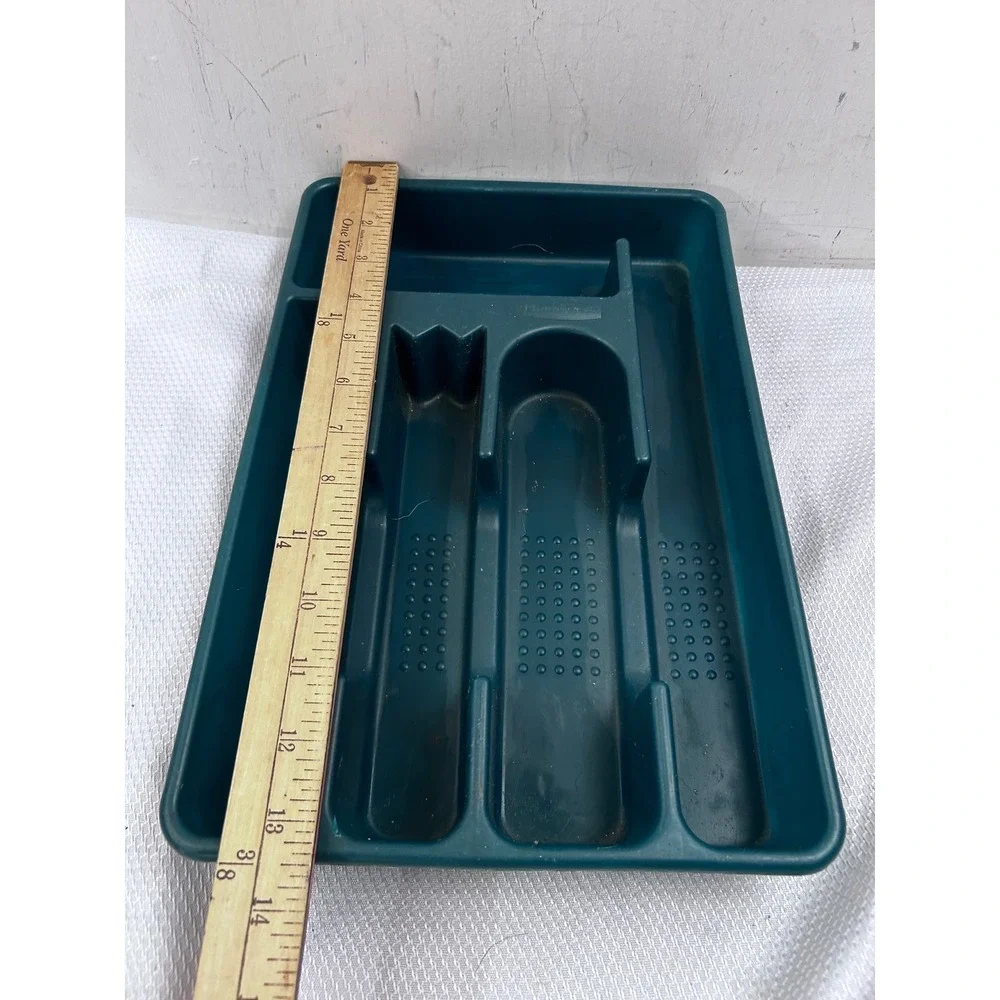 Rubbermaid Silverware Drawer Organizer 13x9‎ 5-Slot Plastic Kitchen Tray